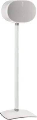 Image de Sanus Sanus WSSE3A1-W2 support de haut-parleur réglable - hauteur réglable - support de haut-parleur - hauteur d'écoute optimale - gestion des câbles - convient pour Sonos ERA 300 - 2 pièces (paire) - blanc