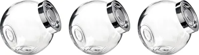 Produktbild von Bormioli Rocco Vorratsglas Pandora - ø 18 cm / 2 Liter - 3 Stück