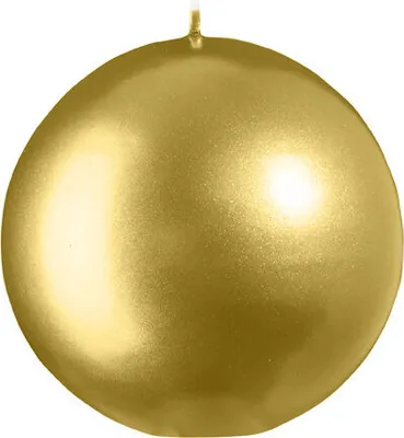 Produktbild von Kugelkerzen Italiengold Ø 100 mm, 6 Stück