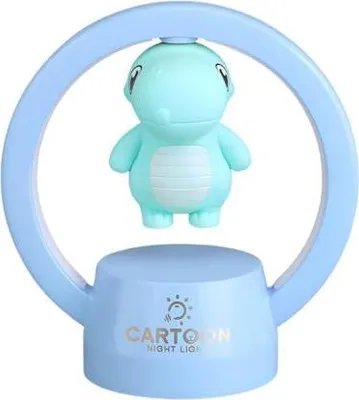 Zdjęcie produktu dla Lampka nocna dla dziecka do pokoju ozdoba dekoracja dinozaur niebieska