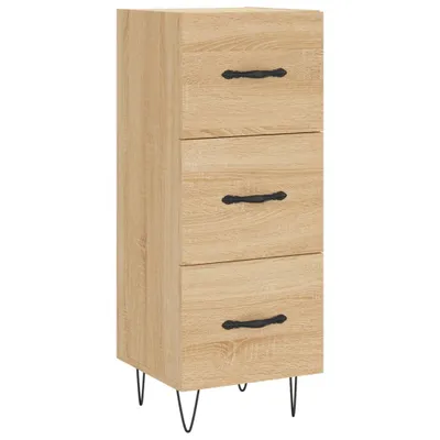 Produktbild von Sideboard Sonoma-Eiche 34,5x34x90 cm Holzwerkstoff