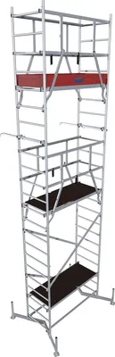 Produktbild von Krause Arbeitsgerüst 1.Aufstockung MONTO ClimTec Aluminium