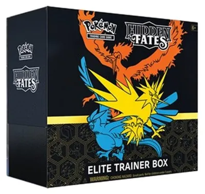 Zdjęcie produktu dla Pokemon Hidden Fates Elite Trainer Box