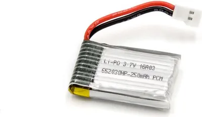 Produktbild von vhbw Akku Ersatz für Revell 44163 für Drohne Multicopter Quadrocopter (250 mAh, 3,7 V, Li-Polymer)