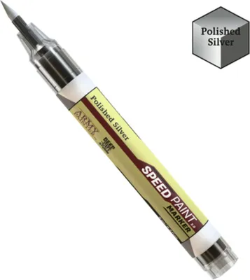 Imagen del producto de El rotulador Speedpaint de The Army Painter - Plata Pulida