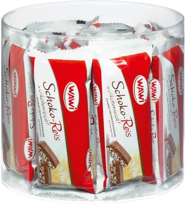 Produktbild von Wawi Schoko Reis Riegel Dose 1080g