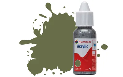 Obrázek produktu pro Humbrol barva akryl DB0080 - No.80 Grass Green Matt - 14ml