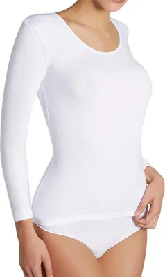 Immagine prodotto di Ysabel Mora, maglia a maniche lunghe, base layer, colore bianco, taglia S, per donna