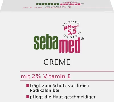 Produktbild von sebamed Creme mit 2 % Vitamin E, 75 ml Creme