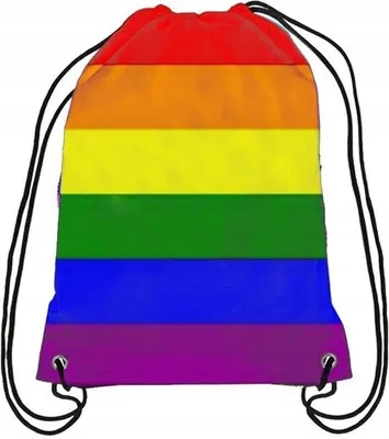 Obrázek produktu pro Taška Batoh Lgbt Duha Hrdost Duha Taška