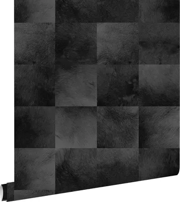 Obrázok produktu pre ESTAhome tapeta vzor zvieracej kože čierna 53 cm x 10,05 m