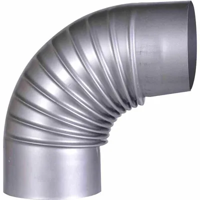 Image de FIREFIX Tube de poêle coudé 90° FALØ130mm sans porte