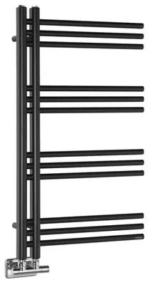 Zdjęcie produktu dla Grzejnik łazienkowy Sapho DORLION 500 x 900 mm, czarny matowy