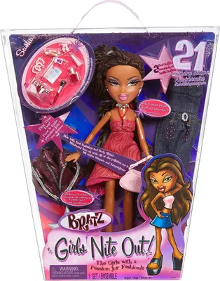 Zdjęcie produktu dla Modna lalka Sasha z kolekcji Bratz Girls Nite Out na 21. urodziny