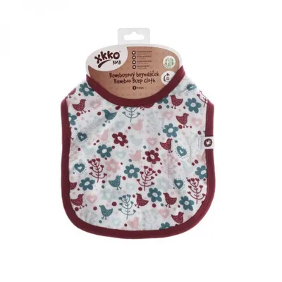 Produktbild von Bambus-Lätzchen Flowers&Birds Girls (mit PUL)