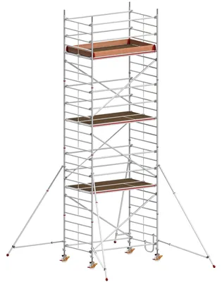 Immagine prodotto di Ponteggio mobile Hymer con braccio da 2,45 x 1,3 m, altezza massima 9,4 m