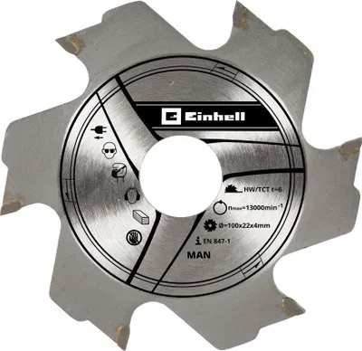Obrázek produktu pro Kotouč k frézce KWB 100x22x3,8 mm, 6Z