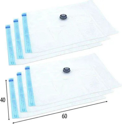 A stack of vacuum seal bags.