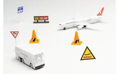 Produktbild von Herpa 86RT-5401 - 1/500 Playset Turkish Airlines - Neu