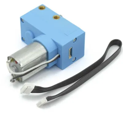 Produktbild von Makeblock Encoder-Getriebemotor 180 - 200 U/min, 39,6:1, 8mm Motorwelle, für mBot2 und Ranger, 6V