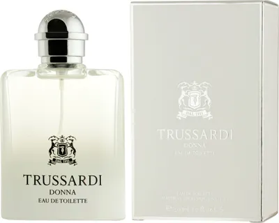 Produktbild von Trussardi Donna, Frauen, 50 ml, Nicht nachfüllbare Flasche, Zitrone, Melone, Yuzu, Jasmin, Orangenblüte, Seerose, Zedernholz, Patschuli, Sandelholz, Vanille