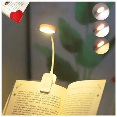 Obrázok produktu pre Nabíjateľná čitateľská lampa s 3 režimami osvetlenia, ochranou zraku, dlhou výdržou batérie, ohybná lampa na knihy