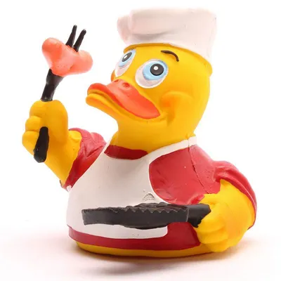 Produktbild von Badeente Griller Lanco Latex 9 cm
