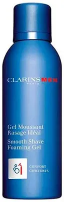 Produktbild von Clarins ClarinsMen Smooth Shave, Rasiergel, Männer, Universalhülle, 150 ml, Flasche, AQUA/WATER/EAU. GLYCERIN. PALMITIC ACID. TRIETHANOLAMINE. ISOPENTANE. BETAINE. COCAMIDE MEA....