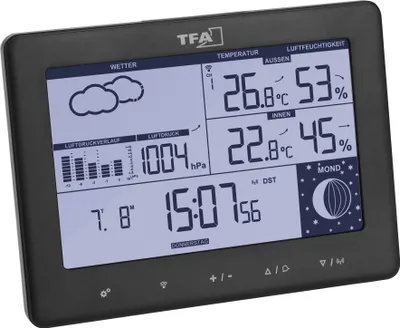 Zdjęcie produktu dla TFA Dostmann 35.1158.01 Radiowa stacja meteorologiczna (35.1158.01)