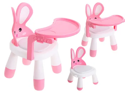 Produktbild von Aga Fütterungs- und Spielstuhl rosa