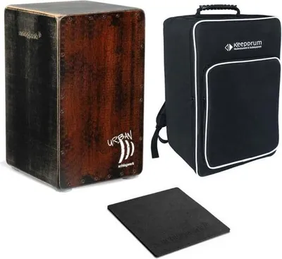 Zdjęcie produktu dla Schlagwerk CP5210 Urban OS Cajon Old Red z torbą
