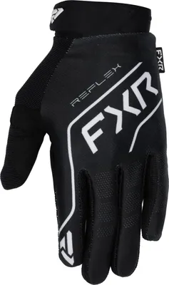 Produktbild von FXR Reflex Dual Motocross-Handschuhe, schwarz/weiß, L