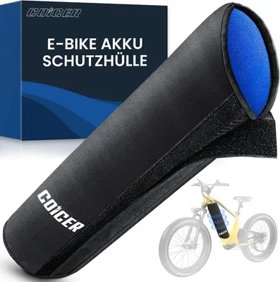 Productafbeelding van Accuhoes e-bike - Omtrek 28 tot 45 cm - Neopreen - Transportbescherming - Universeel