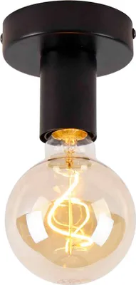 Produktbild von Smarte Deckenleuchte Schwarz inkl  WiFi G95 Facile