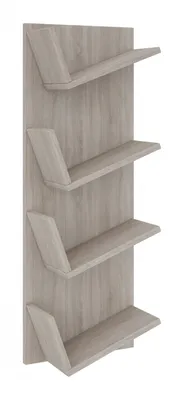 Immagine prodotto di Scaffale in legno appeso | Scaffale salvaspazio | Dimensioni: H. 90 x W. 33 x D. 16 cm | Elegante mensola appesa | Scaffale portaoggetti | Libreria | Tavola da parete - Lansi Mini