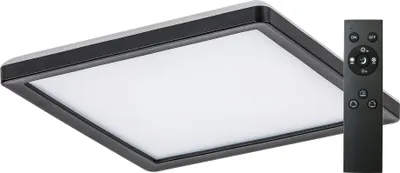 Obrázek produktu pro Rabalux SMART TUYA Černé LED stropní svítidlo Inverness hranaté 250x250mm 15W CCT s DO 7775