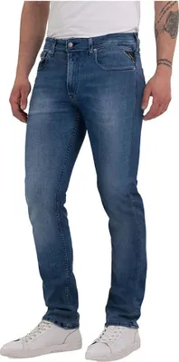 Produktbild von Replay Grover Straight Jeans, Blau 33W x 30L