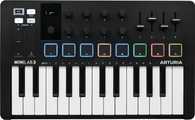 Immagine prodotto di Arturia Minilab 3 Tastiera MIDI 25 tasti USB Nero