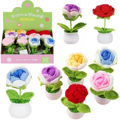 Productafbeelding van Geborduurde bloemenmix