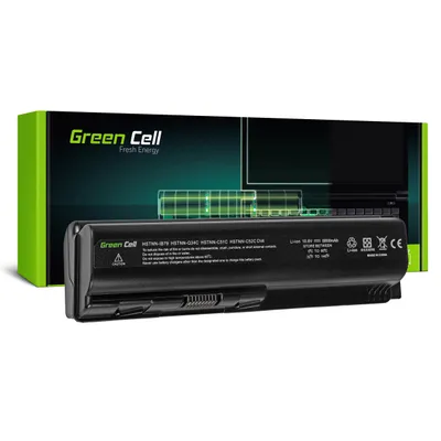 Produktbild von Green Cell Extended Serie HSTNN-LB72 / HSTNN-IB72 Laptop Akku für HP G50 G51 G60 G61 G70 G71 HP Pavilion DV4 DV5 DV6 DV6T (12 Zellen 8800mAh 10.8V Schwarz)