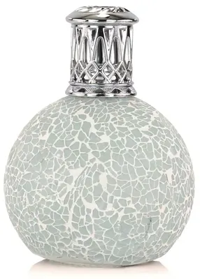 Produktbild von Duftlampe Frozen in Time matt / eisgrau 11 cm - katalytische Aromalampe
