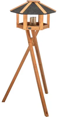 Produktbild von TRIXIE Futterhaus - braun - ø 56 × 32 cm/1,32 m