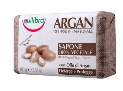 Zdjęcie produktu dla Equilibra, Arganowe Mydło 100%, 100g