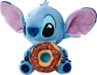 Imagen del producto de Disney, Stitch con rosquilla (25 cm)