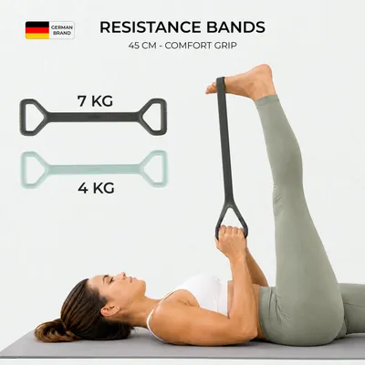 Produktbild von Elastisches Trainingsband 450mm Variva 03 Fitnessband für sichere und tägliche Anwendung. Latex-freie Produktion und innovative in-house Entwicklung.