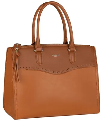 Produktbild von David Jones - Damen Handtasche Elegante - Henkeltasche Kunstleder Frau - Große Sho