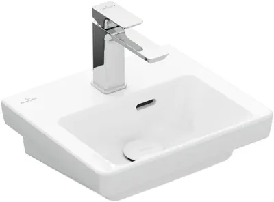 Obrázek produktu pro Villeroy & Boch Umyvadlo Subway 3.0 370x305mm Obdélník 1HL. s přepadem Bílý