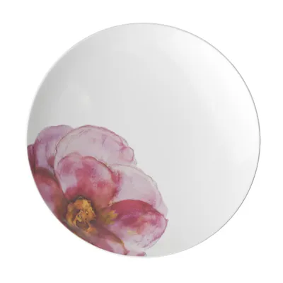 Image de Villeroy & Boch Assiette plate Coupe Rose Garden | Blanc : Blanc Couleur : Blanc