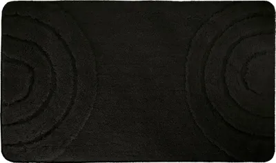 Produktbild von Kleine Wolke Badteppich BOW Schwarz 60 x 100 cm