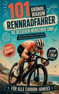 Produktbild von 101 Gründe, warum Rennradfahrer die besseren Menschen sind